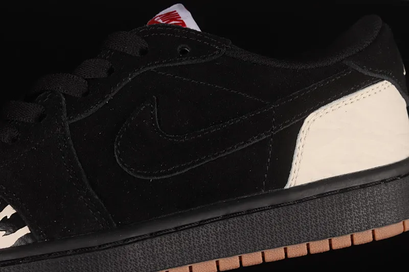 All categories Air Jordan Jordan series basketball shoes Air Jordan 1 Low Air Jordan 1 Low "Carnivore" AJ1 Joe 1 carnivore theme black and red low-top cultural sneakers DN3400-001